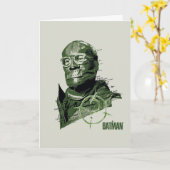 Carte Le Graphique Riddler Character (Fleur jaune)