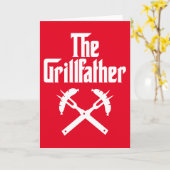 Carte Le Grillfather Aux Chiens Chauds (Fleur jaune)