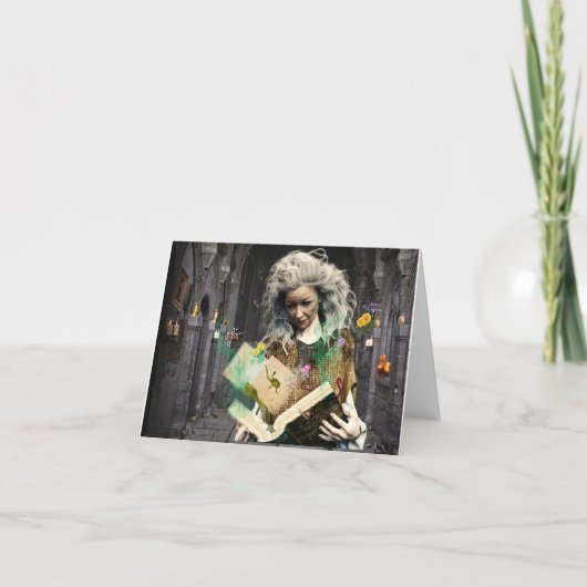 Carte Le grimoire d'Halloween (Devant)