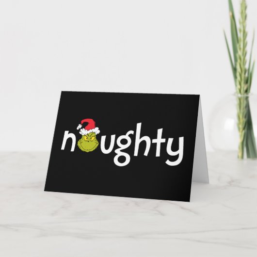 Carte Le Grinch est méchant (Devant)