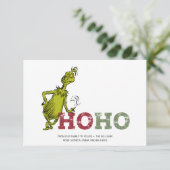 Carte Le Grinch | Ho Ho Ho (Debout devant)
