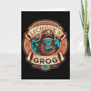 Carte Le grog de Lechuck - Bière artisanale - Monkey Isl