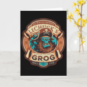 Carte Le grog de Lechuck - Bière artisanale - Monkey Isl (Fleur jaune)
