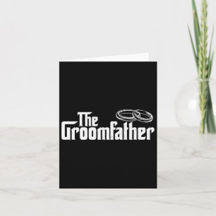 Carte Le Groomfather - Père De La Mariée Mariage Groom