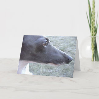 Carte Le gros plan de Lizzie