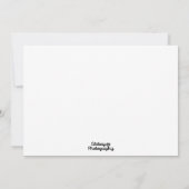 Carte Le gros plan de M. Bunny (Dos)