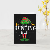 Carte Le Groupe Elf Chasse Correspondant Famille Noël Hu (Fleur jaune)