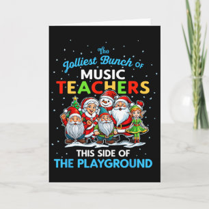 Carte Le groupe le plus joyeux de professeurs de musique