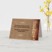 Carte Le guerrier chuchote "Je suis la tempête" (Fleur jaune)