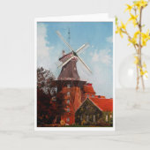 Carte Le Hage Mühle peint en huile (Fleur jaune)