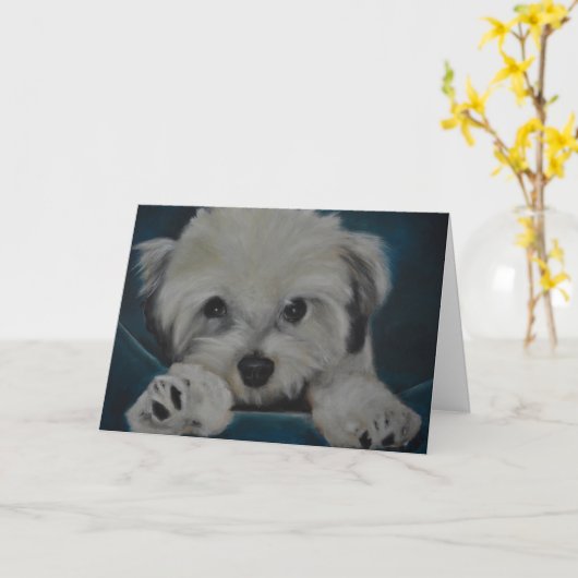 Carte Le Havanese (Fleur jaune)