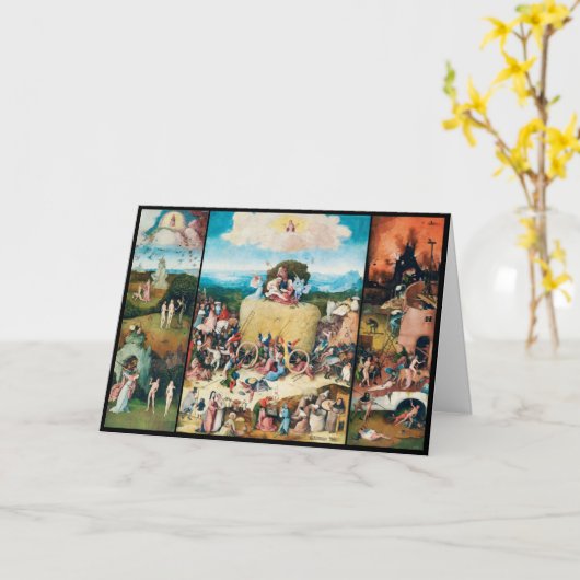 Carte Le Hay Wagon, Bosch (Fleur jaune)