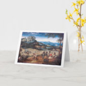 Carte Le Haymaking, Pieter Bruegel (Fleur jaune)