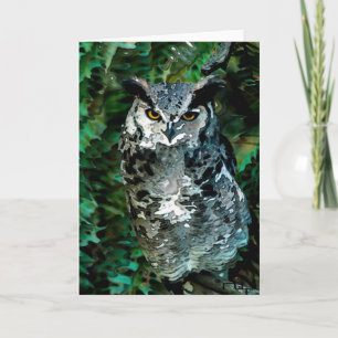 Carte Le hibou d'Athéna (carte)