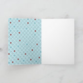 Carte Le hibou et le petit gâteau (Intérieur)