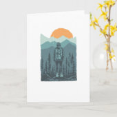 Carte Le Hiker (Fleur jaune)