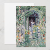 Carte Le jardin dans sa gloire | Childe Hassam (Devant / Derrière)