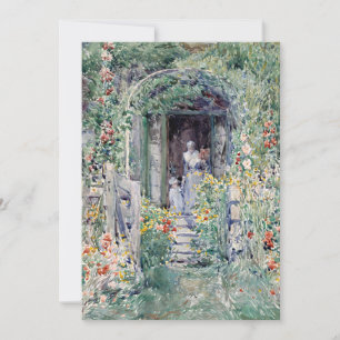 Carte Le jardin dans sa gloire   Childe Hassam
