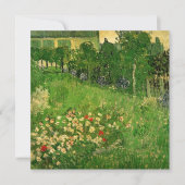 Carte Le Jardin de Daubigny - Vincent van Gogh (Devant)