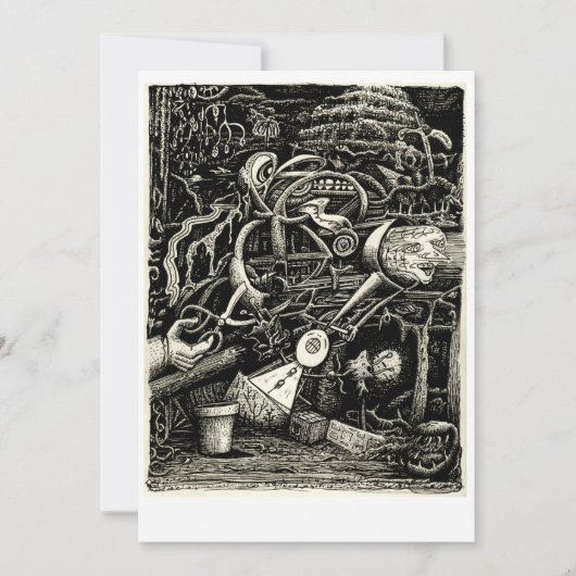 Carte Le jardin de la folie par Brian Benson (Devant)