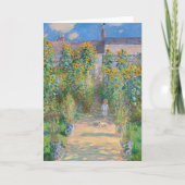 Carte Le jardin de l'artiste à Vétheuil par Claude Monet (Devant)