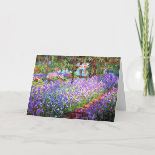 Carte Le jardin de l'artiste chez Giverny, Claude Monet