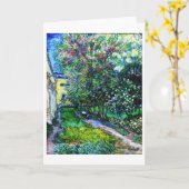 Carte Le Jardin de l'Asile à Saint-Rémy, Van Gogh (Fleur jaune)