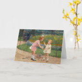 Carte Le jardin du Luxembourg | Victor Gabriel Gilbert (Fleur jaune)