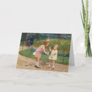 Carte Le jardin du Luxembourg   Victor Gabriel Gilbert