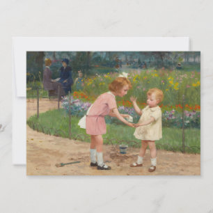 Carte Le jardin du Luxembourg   Victor Gabriel Gilbert