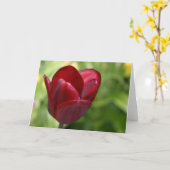 Carte Le Jeton rouge (Fleur jaune)