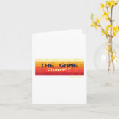 Carte Le jeu Changer Girl Power (Fleur jaune)