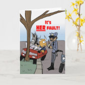 Carte Le jeu de la faute (Fleur jaune)