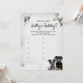 Carte Le jeu de papa maman de Rockie et Lyla (Devant/Arrière en situation)