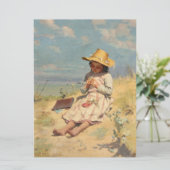 Carte Le jeune botaniste (par Paul Peel) (Debout devant)