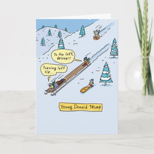 Carte Le jeune Donald Trump (Devant)