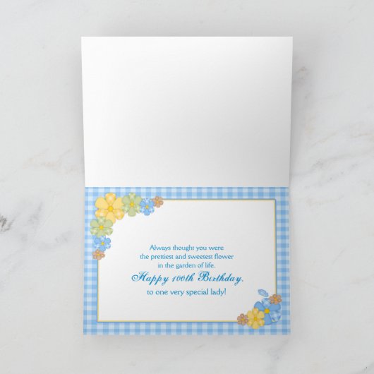 CARTE LE JOUR 100 (Intérieur)