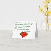 Carte Le jour Claddagh gaélique et centre de détection (Fleur jaune)