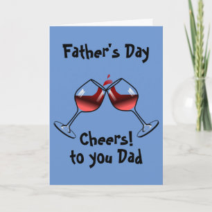 Carte Le Jour de Cheers et Wine