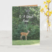 Carte Le Jour de la Fête du Bonheur (Fleur jaune)