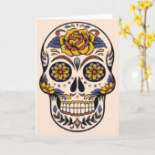 Carte Le Jour de la mort (Fleur jaune)