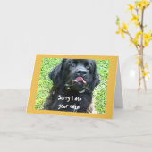 Carte Le Jour de la mort (Fleur jaune)