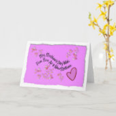 Carte Le Jour de la Mort (Fleur jaune)