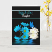 CARTE LE JOUR DE LA NUIT (Fleur jaune)