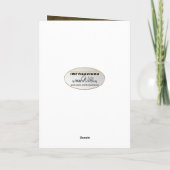 Carte Le JOUR de MÈRE - fille - tulipes dans le vase (Dos)