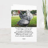 Carte Le jour de mère heureux ! (Dos)