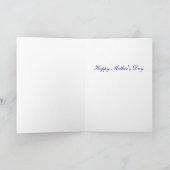 Carte Le jour de mère heureux (Intérieur)