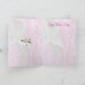 Carte Le jour de mère heureux de la fille (Intérieur)