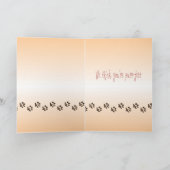 Carte Le jour de mère heureux de tous les deux nous avec (Intérieur)