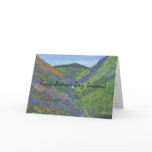 Le jour de mère heureux, grand-mère